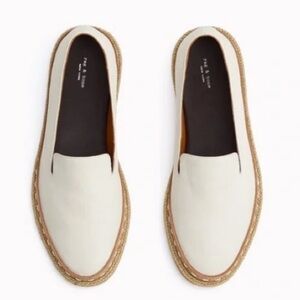 Rag & Bone Cairo Loafer: White size 8.5/39